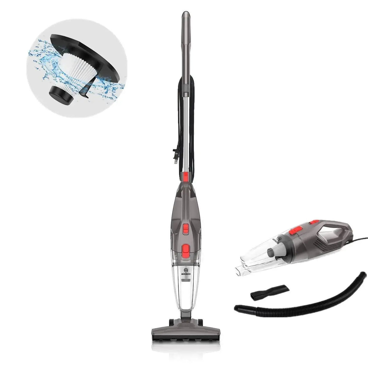 Moosoo corded vacuum reviews on sale
