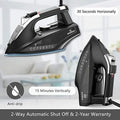 MOOSOO 1800W Steam Iron -ST1800