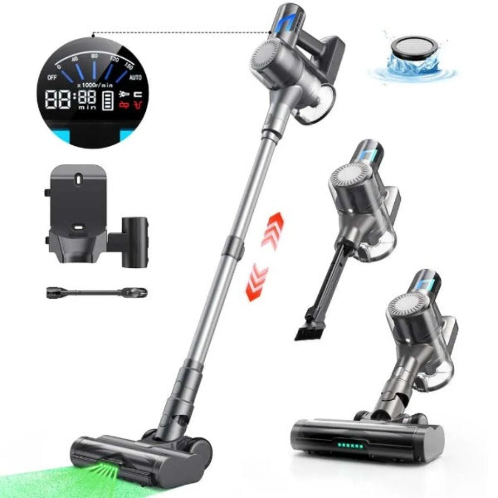 MOOSOO TD1MATE Carpet Cleaner Vacuum with Powerful Suction 420W for H