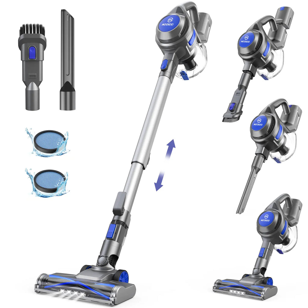 MOOSOO Cordless Stick Vacuum Cleaner Lightweight for Carpet Floor Pet Hair Home XL-618A MOOSOO®