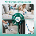 MOOSOO Cordless Stick Vacuum Cleaner, Lightweight Vacuum Cleaner for Wood Floor Pet Hair - WMT MOOSOO®