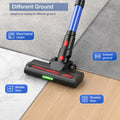 MOOSOO Cordless Stick Vacuum Power for Pet Hair Carpet Floor Home P7