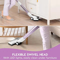 MOOSOO Cordless Vacuum Lightweight Stick Vacuum Cleaner for Carpet Hard Floor Pet Hair Home MOOSOO