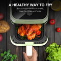 MOOSOO Green MA29 Mini Air Fryer with Screen and Time control function MOOSOO®