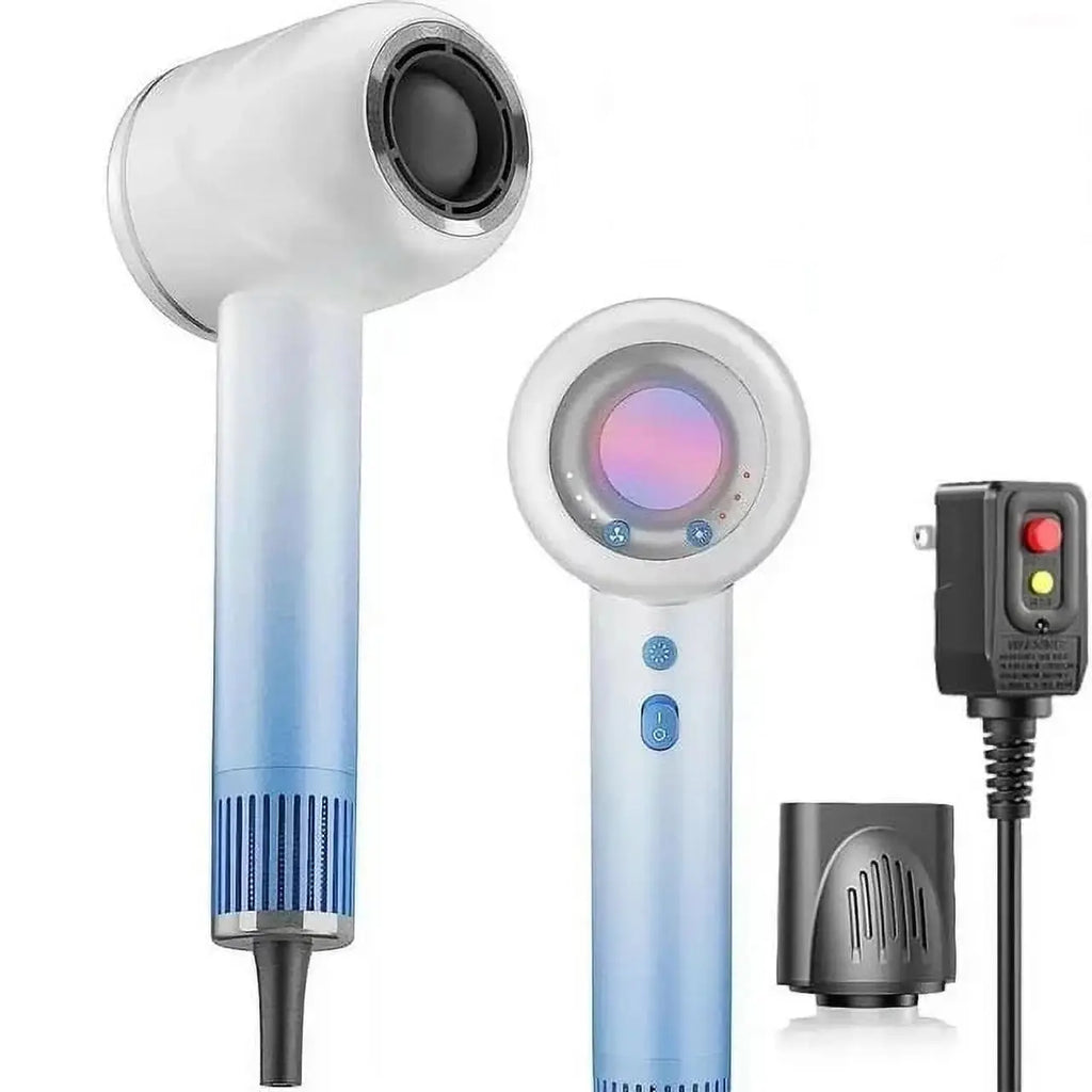 MOOSOO High-Speed Low Noise hair dryer with Magnetic Nozzle Blue MOOSOO®