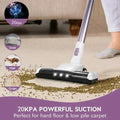 MOOSOO L12 Lightweight Cordless Stick Vacuum Cleaner