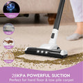 MOOSOO L12 Lightweight Cordless Stick Vacuum Cleaner, Black MOOSOO