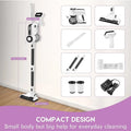 MOOSOO L12 Lightweight Cordless Stick Vacuum Cleaner, Black MOOSOO