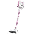 MOOSOO L12 Lightweight Cordless Stick Vacuum Cleaner, Pink MOOSOO