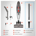 MOOSOO LT450 Soft Tube & Crevice Nozzle(Circled in Blue) MOOSOO®