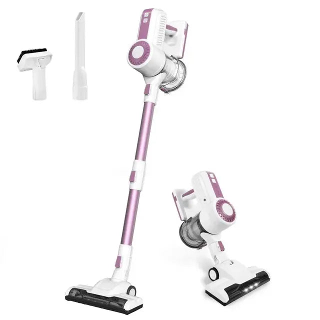 MOOSOO Lightweight Cordless Stick Vacuum Cleaner for Carpet, Hard Floors and Pet Hair MOOSOO