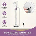 MOOSOO Lightweight Cordless Stick Vacuum Cleaner for Carpet, Hard Floors and Pet Hair MOOSOO