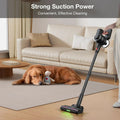 MOOSOO P5 Cordless Stick Vacuum Cleaner, Black MOOSOO®