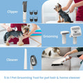 MOOSOO PA1 Powerful Suction Pet Grooming Vacuum - Includes 5 Dog Grooming Tools for Shedding Solutions MOOSOO®