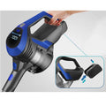 MOOSOO XC1 Blue Cordless Vacuum with Large LED Display Screen MOOSOO