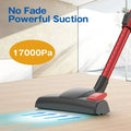 Moosoo 17000PA Strong Suction Stick Vacuum, 23Ft Cord Vacuum For hard floor