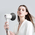 Moosoo High-Speed Low Noise hair dryer with Magnetic Nozzle White