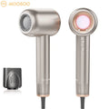 Moosoo High-Speed Low Noise hair dryer with Magnetic Nozzle Gold MOOSOO®