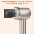 Moosoo High-Speed Low Noise hair dryer with Magnetic Nozzle Gold