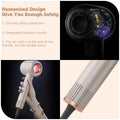 Moosoo High-Speed Low Noise hair dryer with Magnetic Nozzle Gold