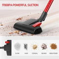 MOOSOO D600 Best Corded Stick Vacuum cleaner brush
