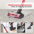 MOOSOO K17G Hardwood And Carpet Vacuum accessories