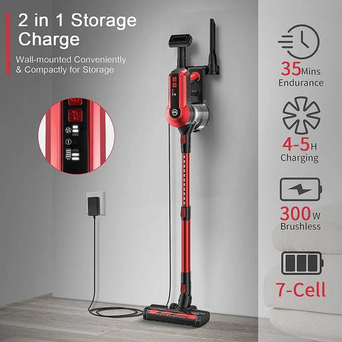 MOOSOO K23 Pro Best Handheld Vacuum cleaner charger