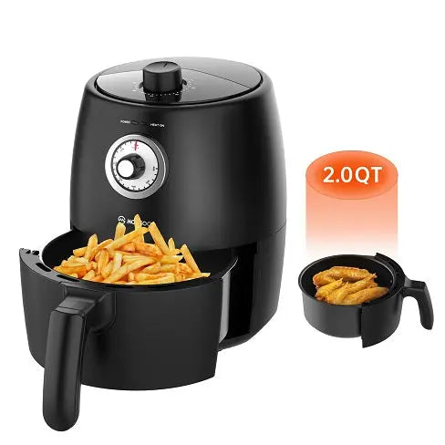 MOOSOO Mini Electric Air Fryers 1400W Compact 2QT - MA31 MOOSOO®